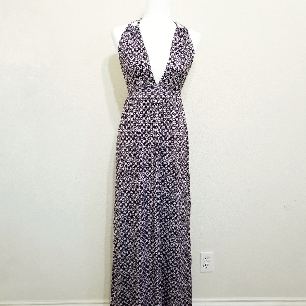 NEW Boho Summer Beach Maxi Halter Dress - Picture 3 of 8